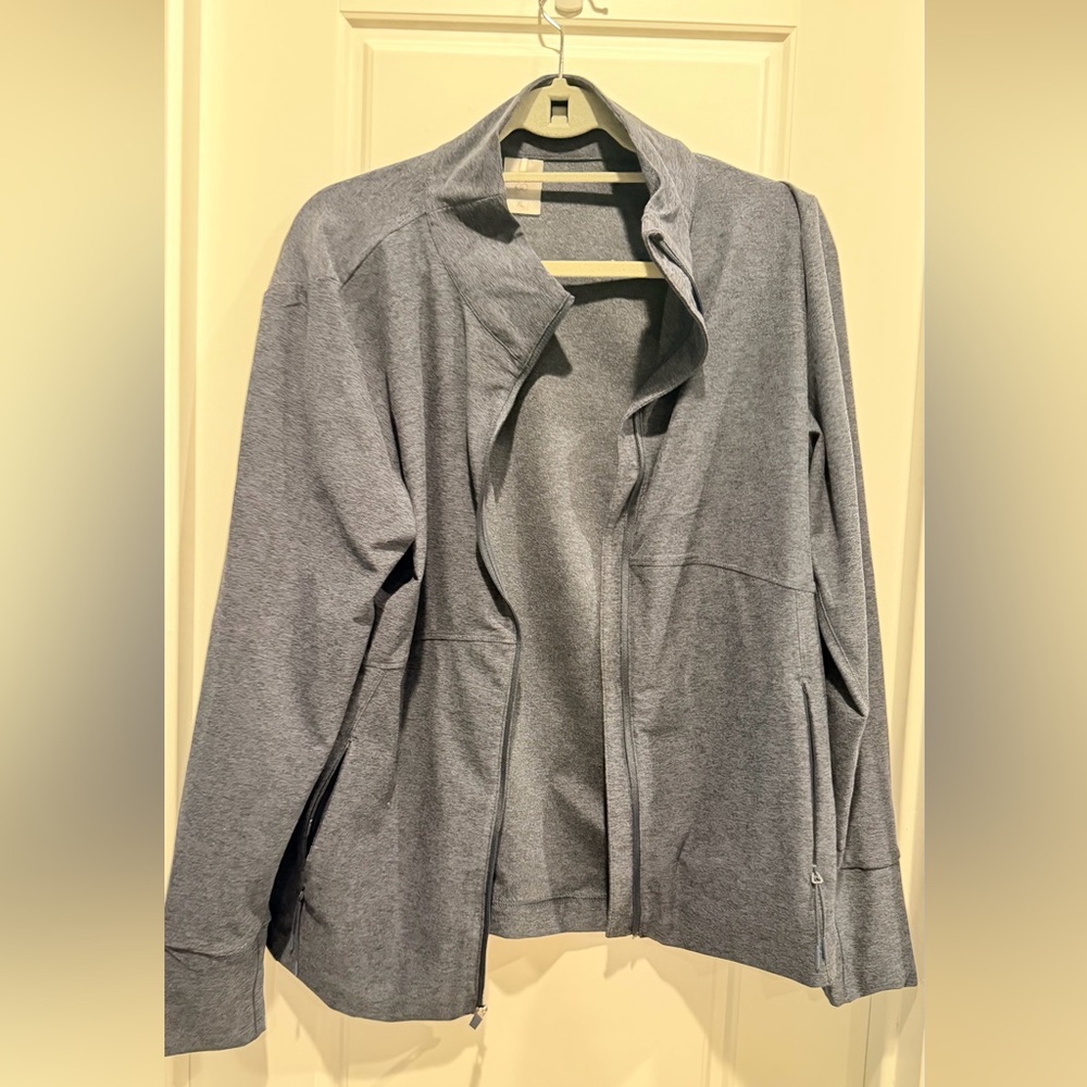 CALIA Women's LustraLux Jacket slate heather gray